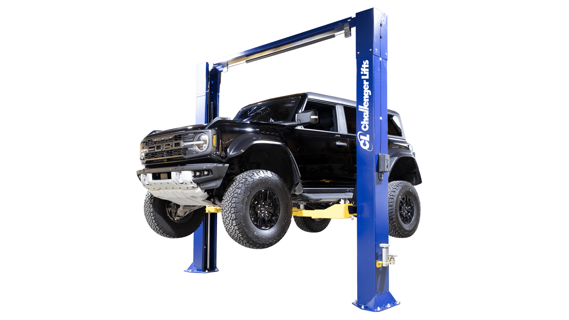 Ford Bronco on CL10AV3 Two Post lift