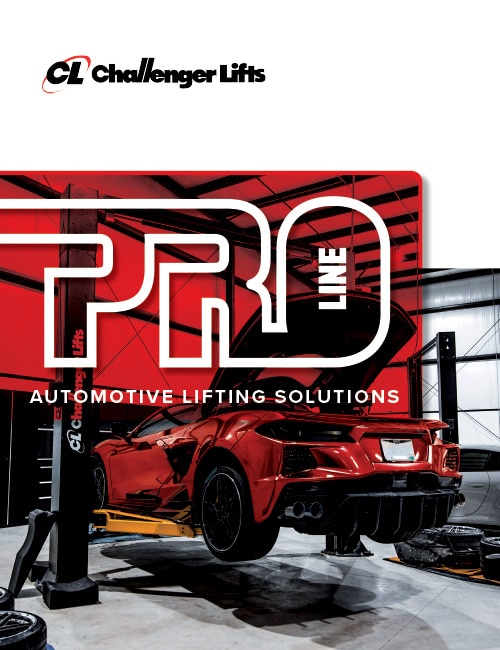 Front page of pro line catalog