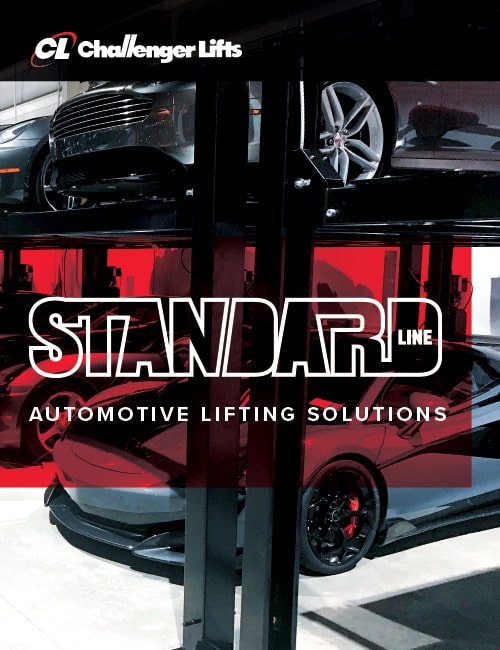 Front page of standard line catalog